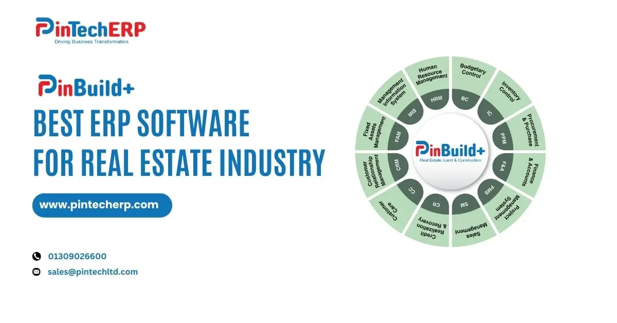 Pinbuild The Best ERP Software for Real estate industry