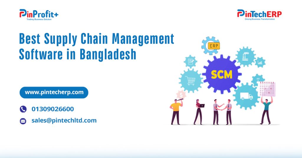 PinProfit+ best supply chain management software in Bangladesh with inventory and logistics automation