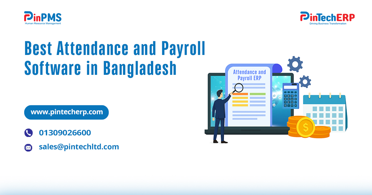 best attendance and payroll software dashboard in Bangladesh showing salary and attendance reports