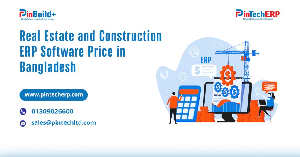 real estate and construction ERP software price comparison chart Bangladesh