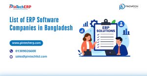 List of top ERP software companies in Bangladesh providing business automation and cloud ERP solutions