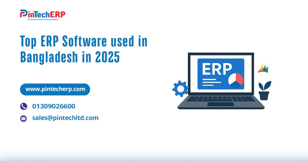 Top ERP Software used in Bangladesh in 2025 – Leading business automation and ERP solutions for enterprises